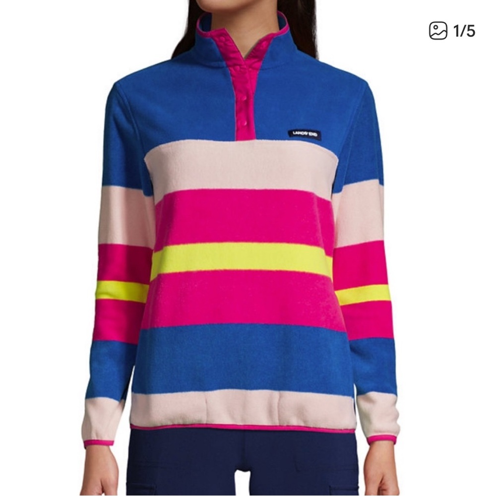 Lands’ End fleece